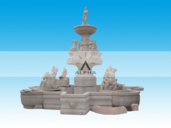 大理石喷泉